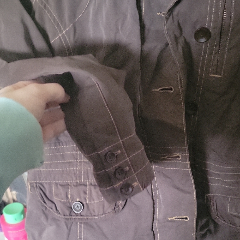 The North Face Women's Dark Brown Utility Jacket - Picture 2 of 6